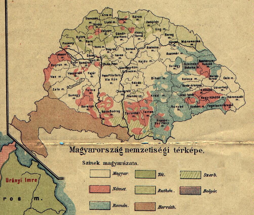 Národnosti Uherska 1981